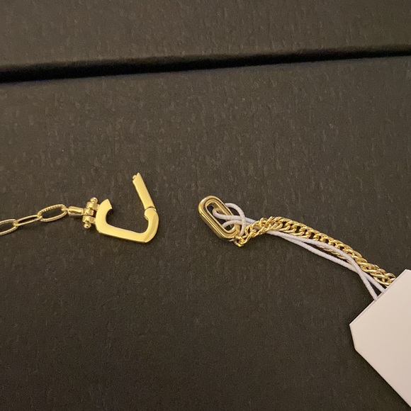 Gorjana Dylan Link Dual Chain Necklace - Picture 6 of 7